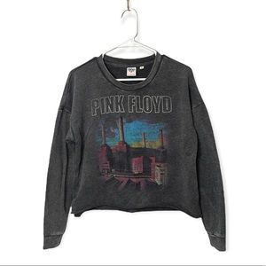 Junk Food Pink Floyd Cropped Sweatshirt
